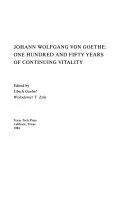 Johann Wolfgang von Goethe
