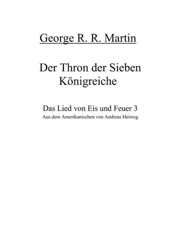 Das Lied von Eis und Feuer