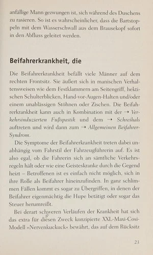 Männerkrankheiten