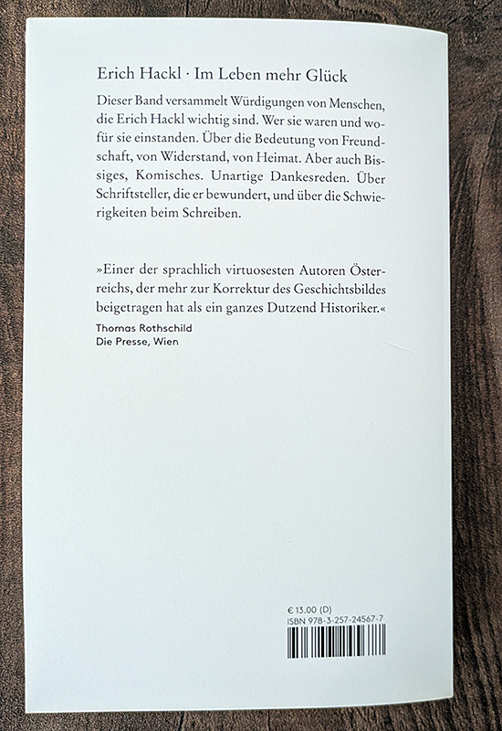 Im Leben mehr Glück