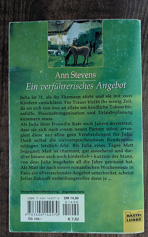 Ein verführerisches Angebot
