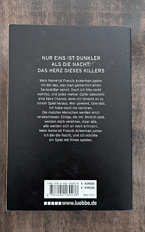 Ich bin die Nacht