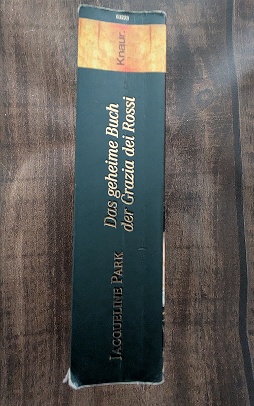 Das geheime Buch der Grazia dei Rossi