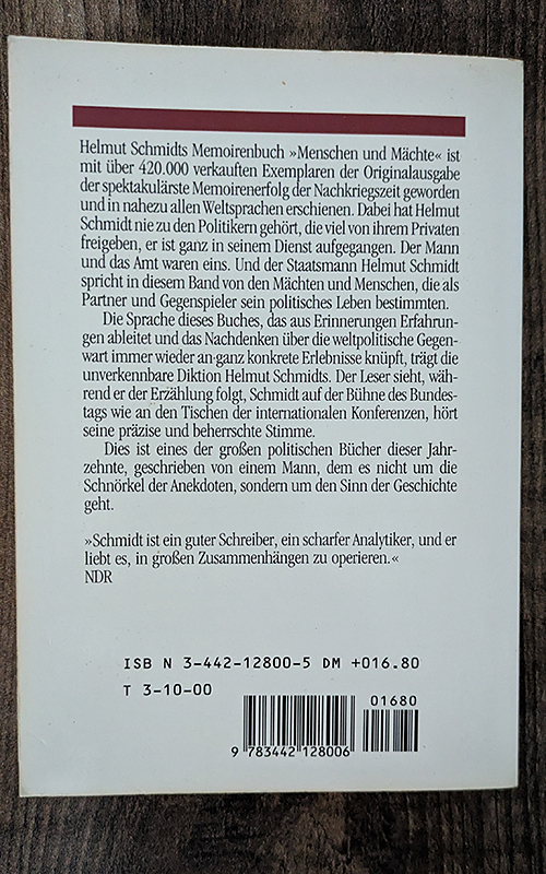 Menschen und Mächte