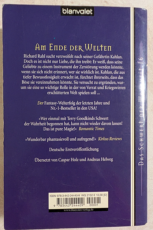 Das Schwert der Wahrheit 16. Am Ende der Welten