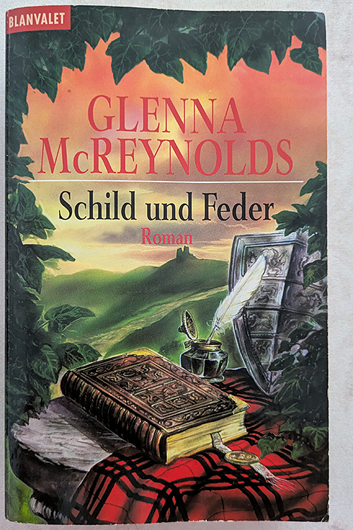 Schild und Feder.