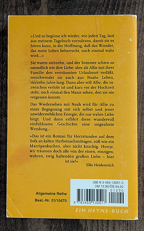 Wie ein einziger Tag