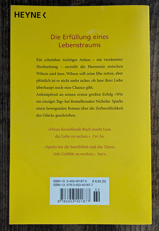 Ein Tag wie ein Leben