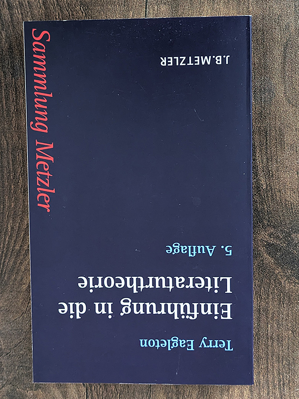 Einführung in die Literaturtheorie