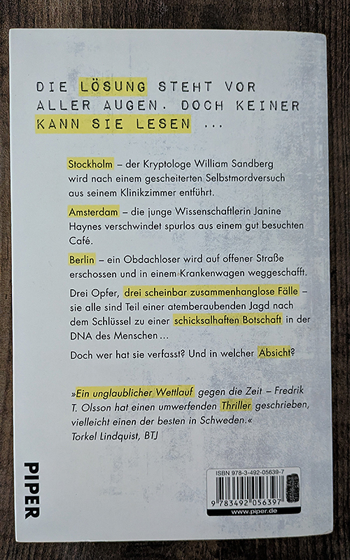 Der Code : Thriller