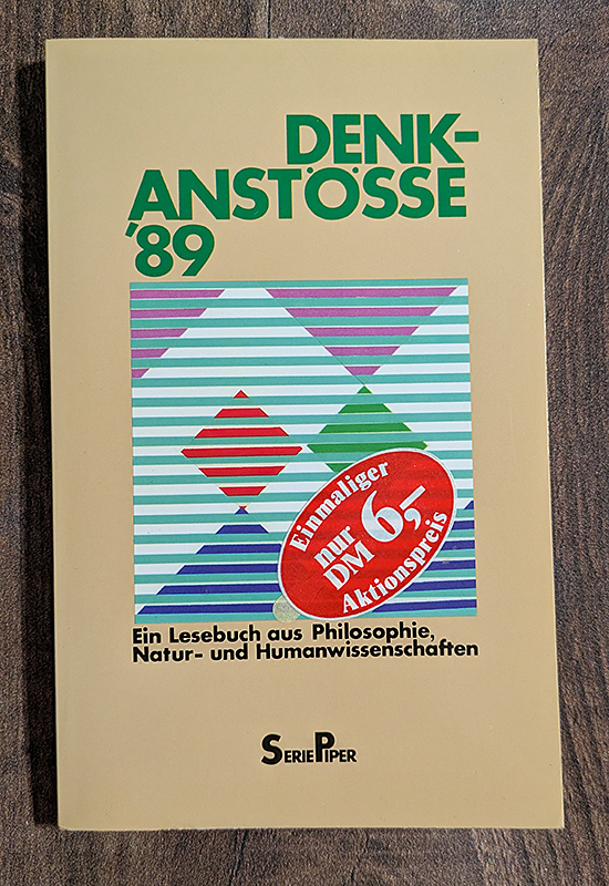 Denkanstöße '89.