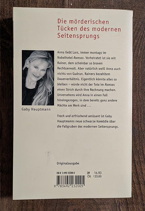 Ein Liebhaber zuviel ist noch zuwenig