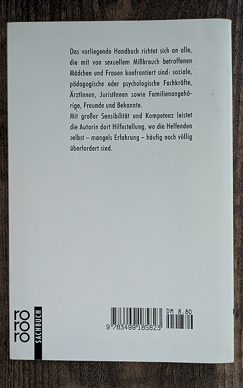 Sexueller Missbrauch an Mädchen