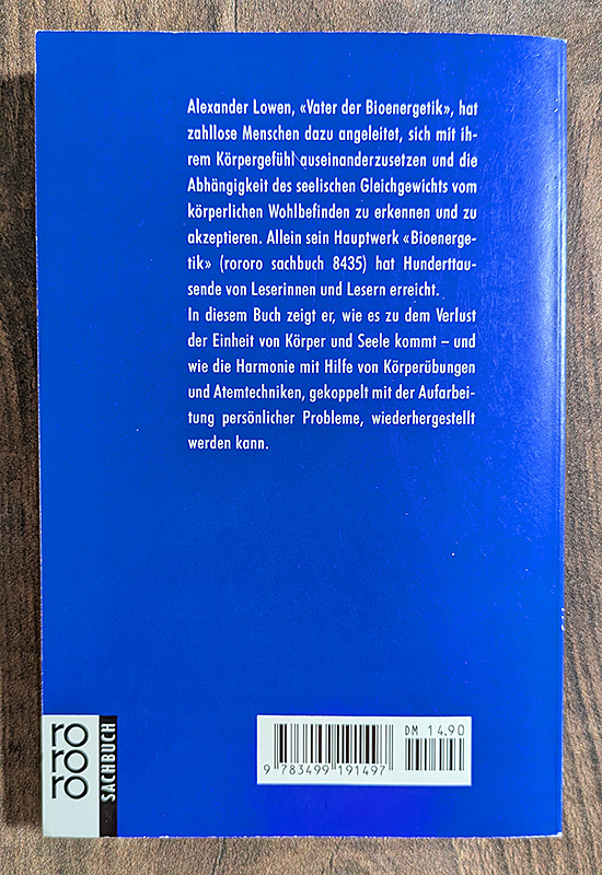 Bioenergetik als Körpertherapie