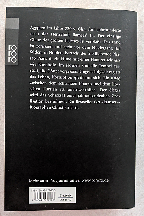 Der schwarze Pharao