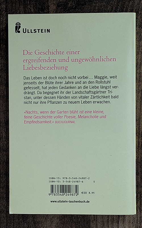Nachts, wenn der Garten blüht