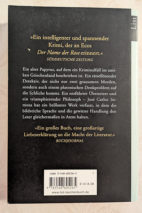 “Das” Rätsel des Philosophen