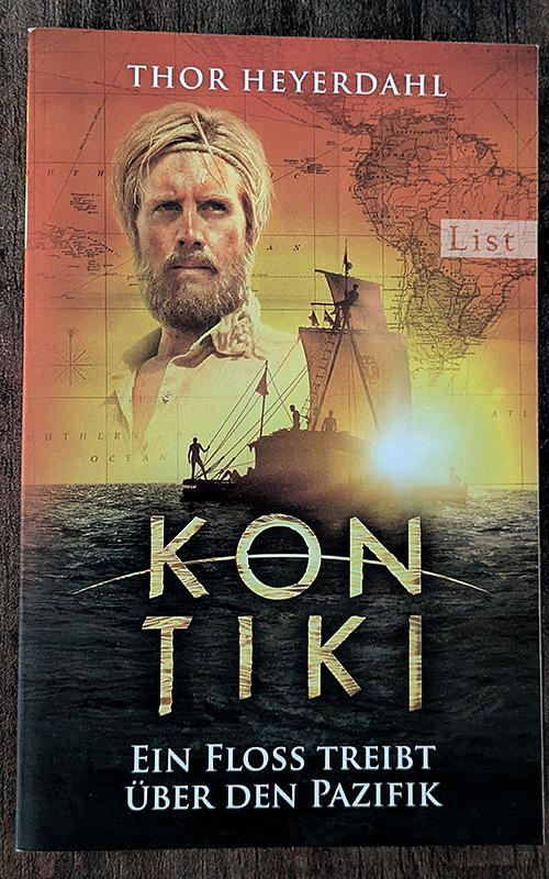 Kon-Tiki : ein Floß treibt über den Pazifik