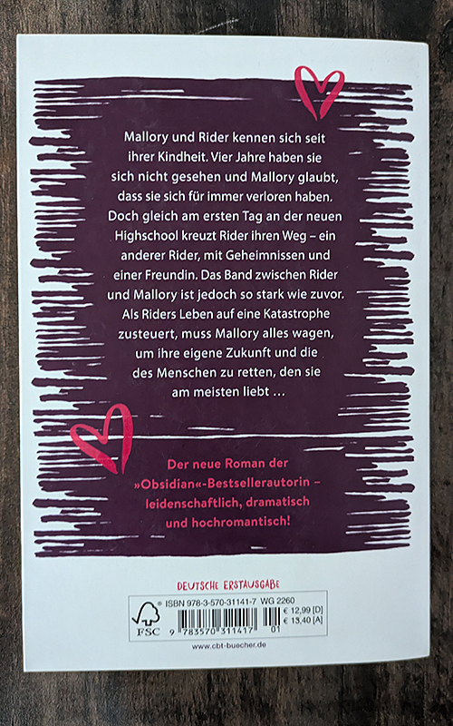 Morgen lieb ich dich für immer