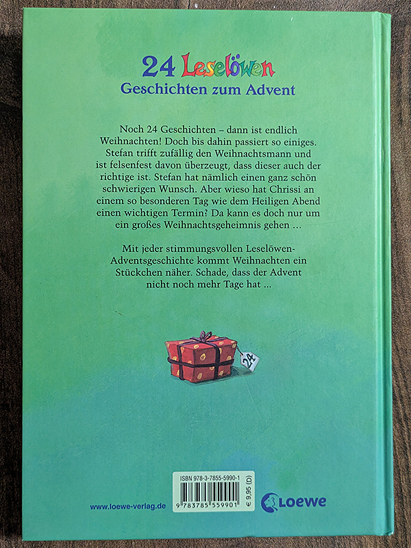 24 Leselöwen-Geschichten zum Advent