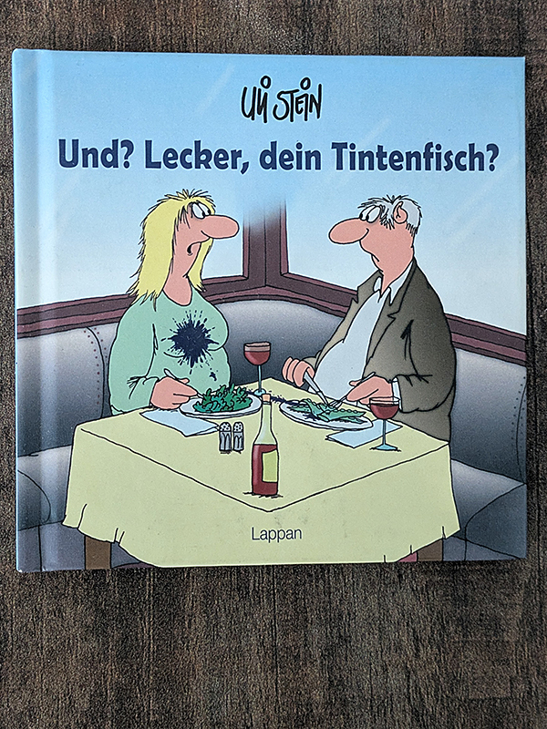 Und? Lecker, dein Tintenfisch?