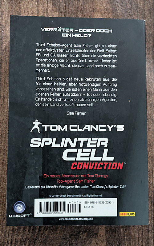 Tom Clancy s Splinter Cell, Conviction
