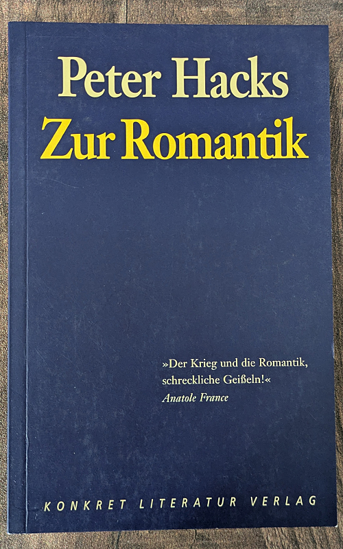 Zur Romantik