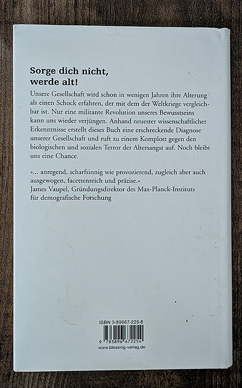 Das Methusalem-Komplott.