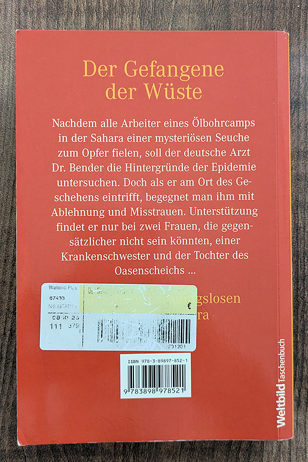 Der Gefangene der Wüste