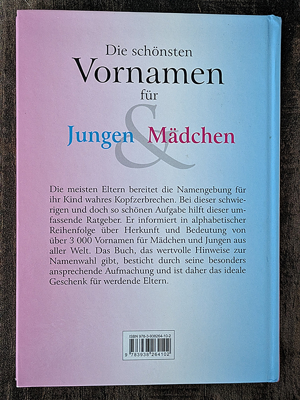 Die schönsten Vornamen für Jungen und Mädchen